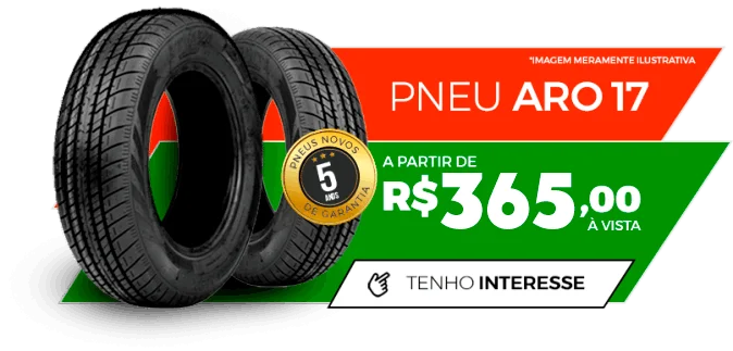Comprar Pneu Aro 17 na EPTG / Vicente Pires